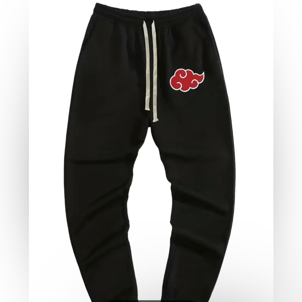 🥳HP🥳Mens Naruto Shippuden Lightweight Joggers